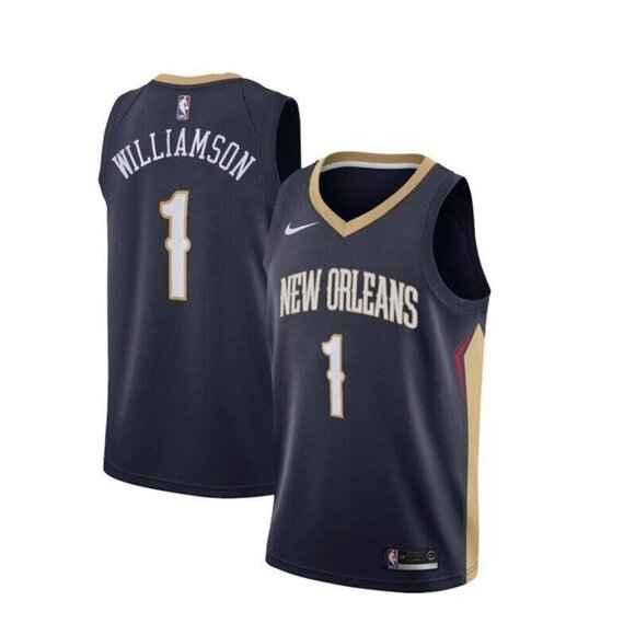 Nike New Orleans Pelicans Zion Williamson Swingman Jersey Mens Size 48 Large - Picture 1 of 9